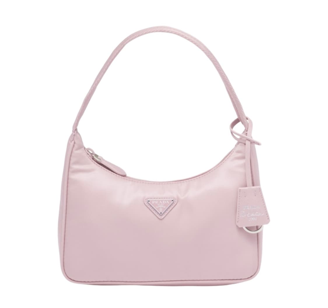 프라다 리나일론 미니백 핑크 상품이미지1