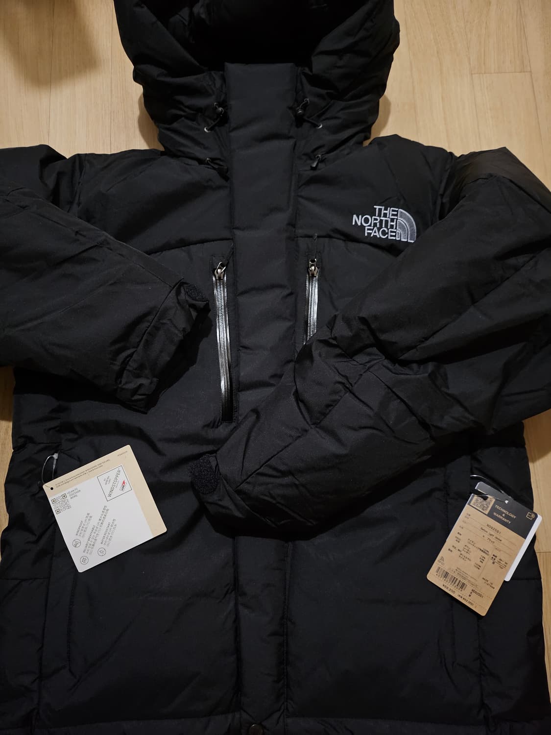 [M] 노스페이스 발트로 라이트 자켓 블랙 f25 새상품 상품이미지2