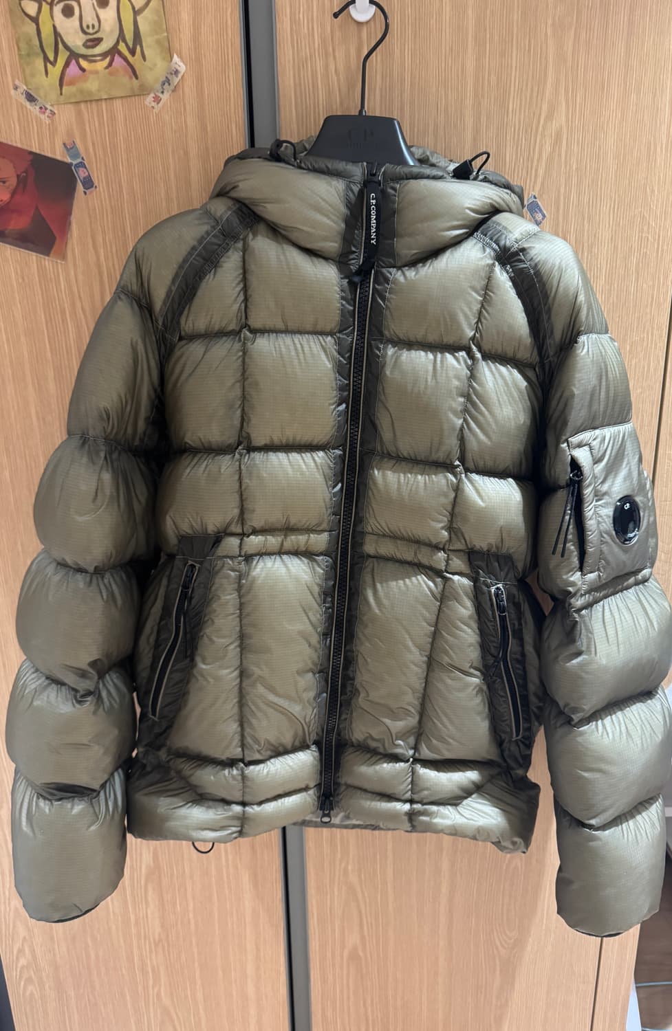 씨피컴퍼니 디디쉘 후드 다운 자켓 펀가이 그레이 - 25FW 상품이미지3