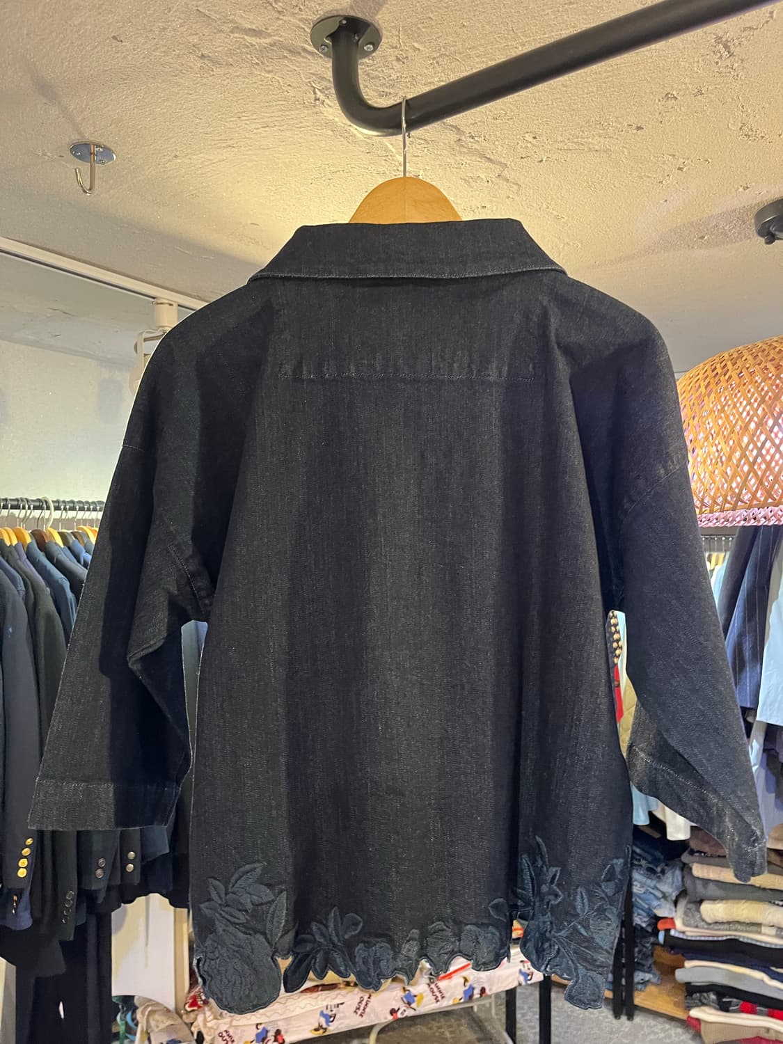 비비안 웨스트우드 앵글로매니아 데님 블라우스 상품이미지2