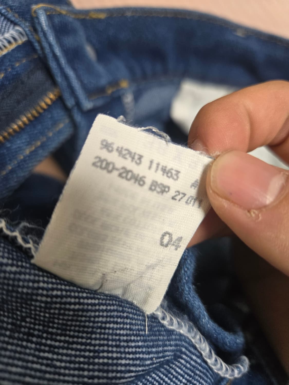 04’s Vintage Made In Usa LeeRiders Denim 상품이미지6
