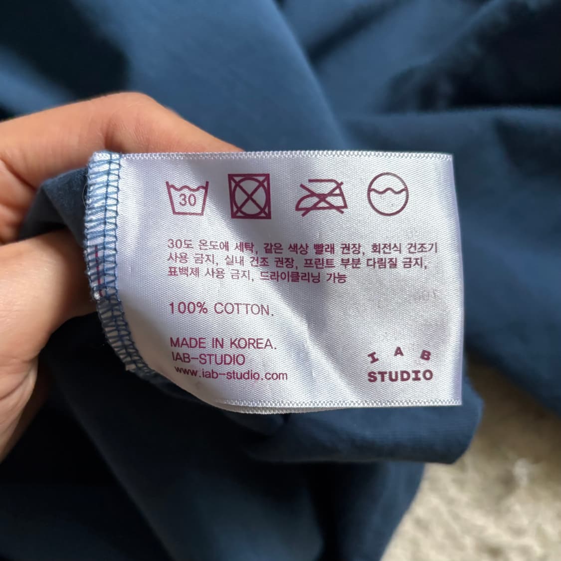 IAB STUDIO 아이앱 스튜디오 오사카 반팔 티셔츠 상품이미지9