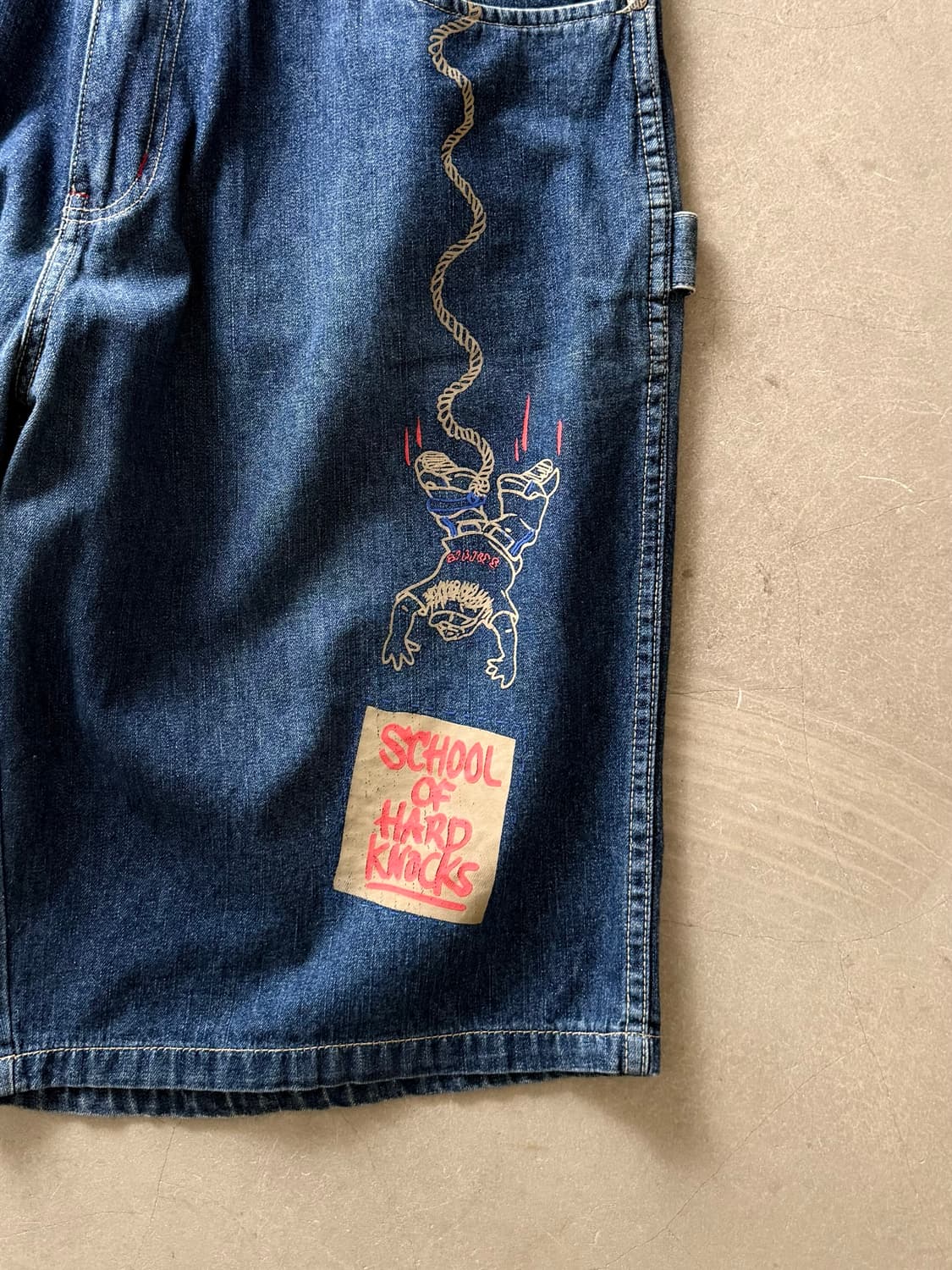 School of Hard Knocks Denim Shorts  상품이미지2