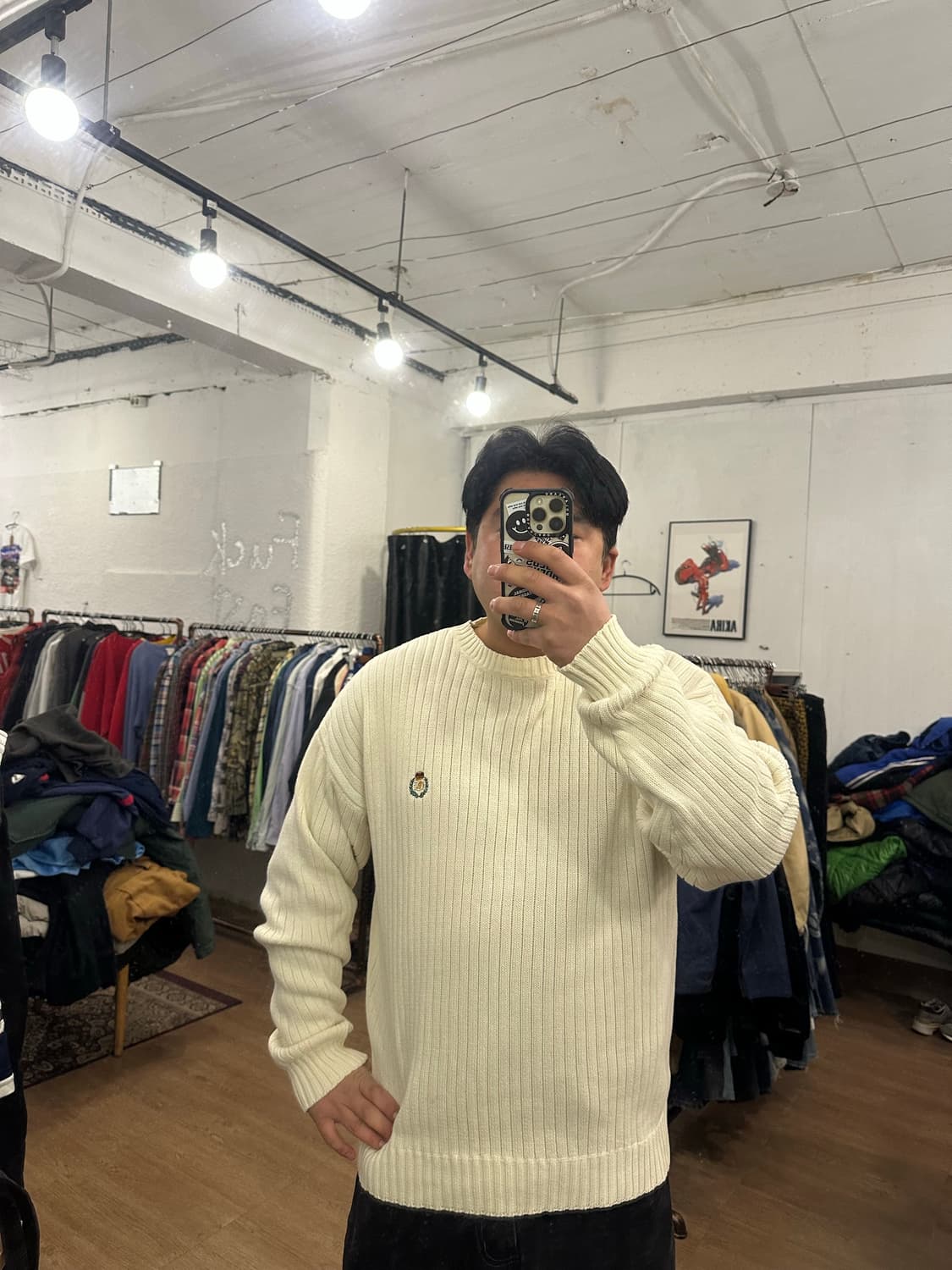 XL)챕스 랄프로렌 오버핏 면니트 상품이미지4