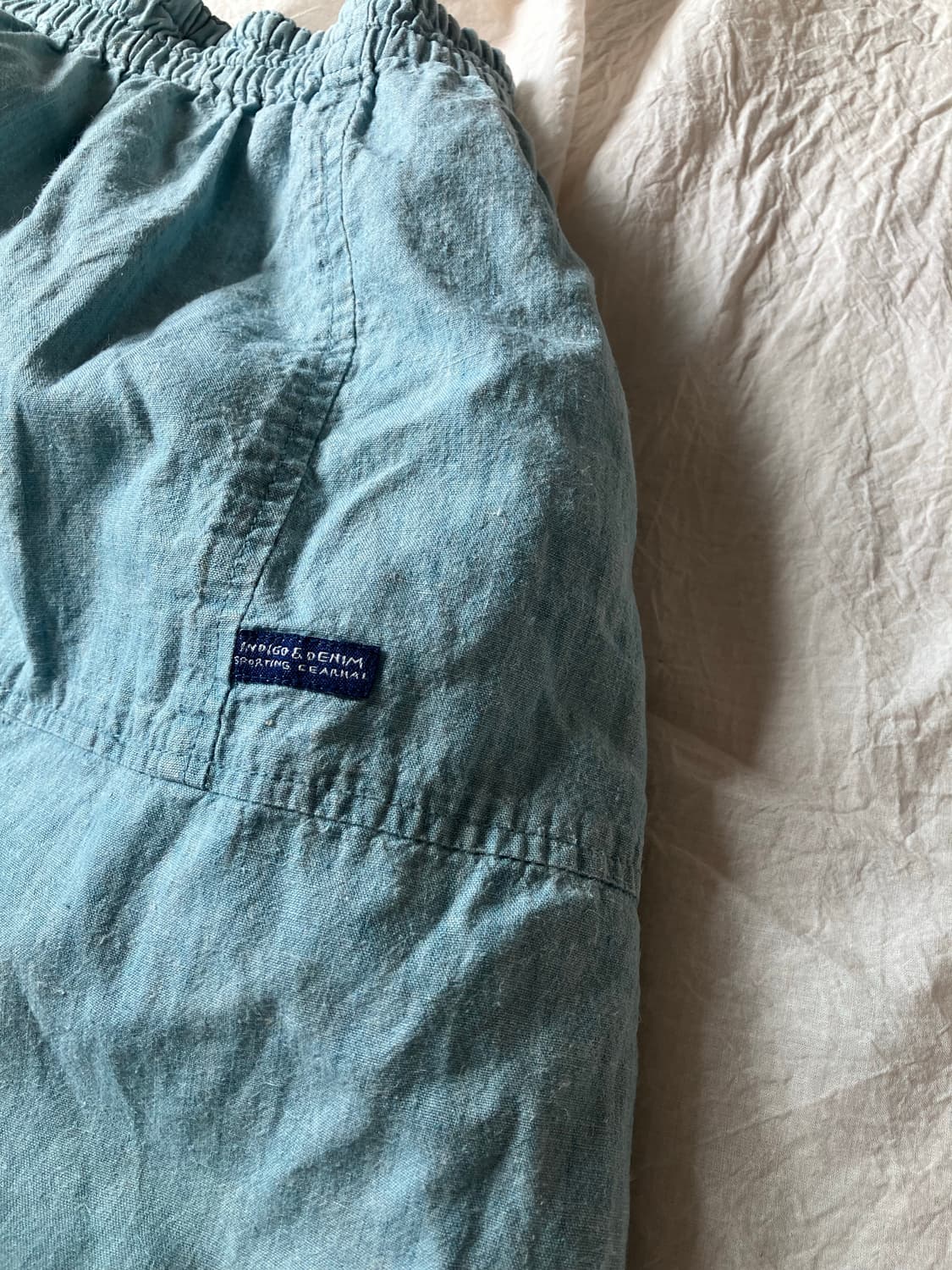 Indigo&denim 인디고 면 롱스커트 상품이미지1