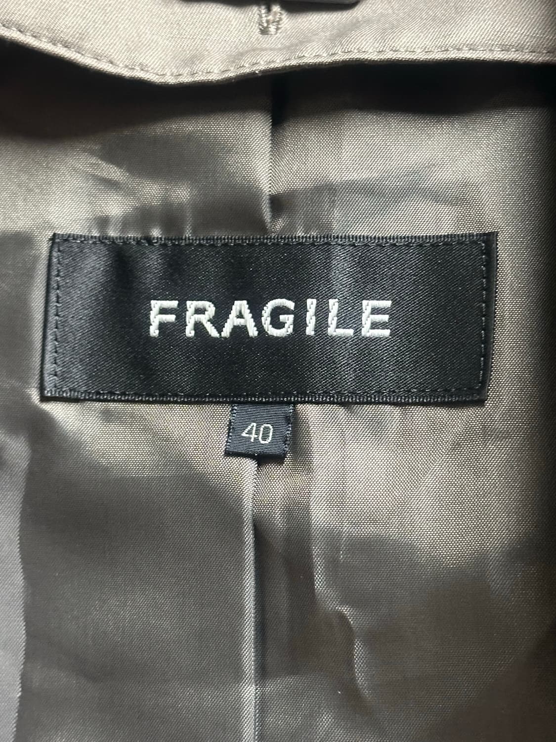 FRAGILE 여성 트렌치 코트 40 상품이미지6