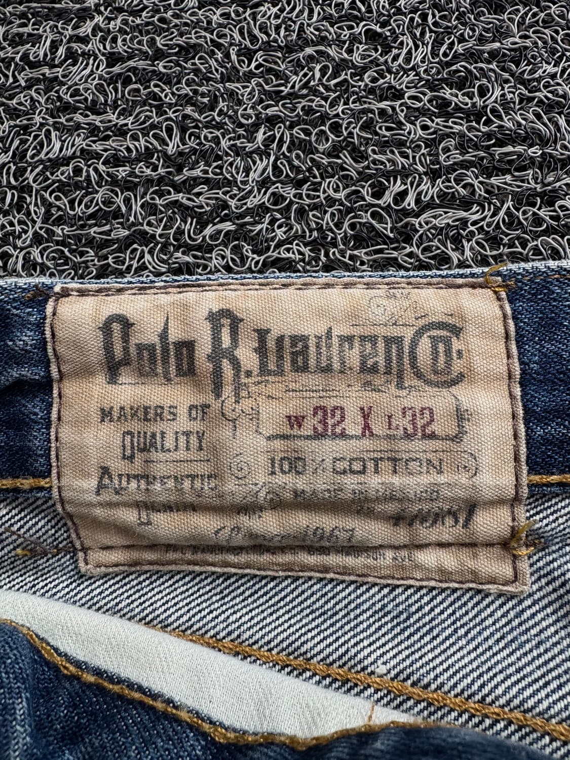 폴로 랄프로렌 아카이브 워싱 데님 팬츠 2552 상품이미지3