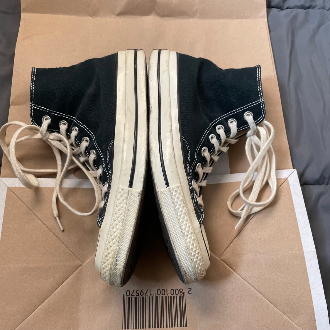 [260] 컨버스 하이 블랙 상품이미지3