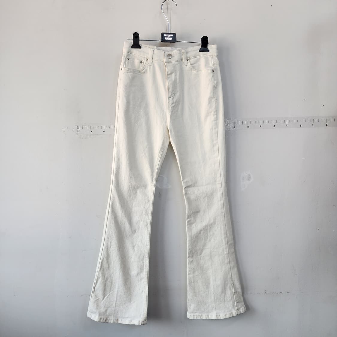 미스진 아이보리 부츠컷 청바지 상품이미지1