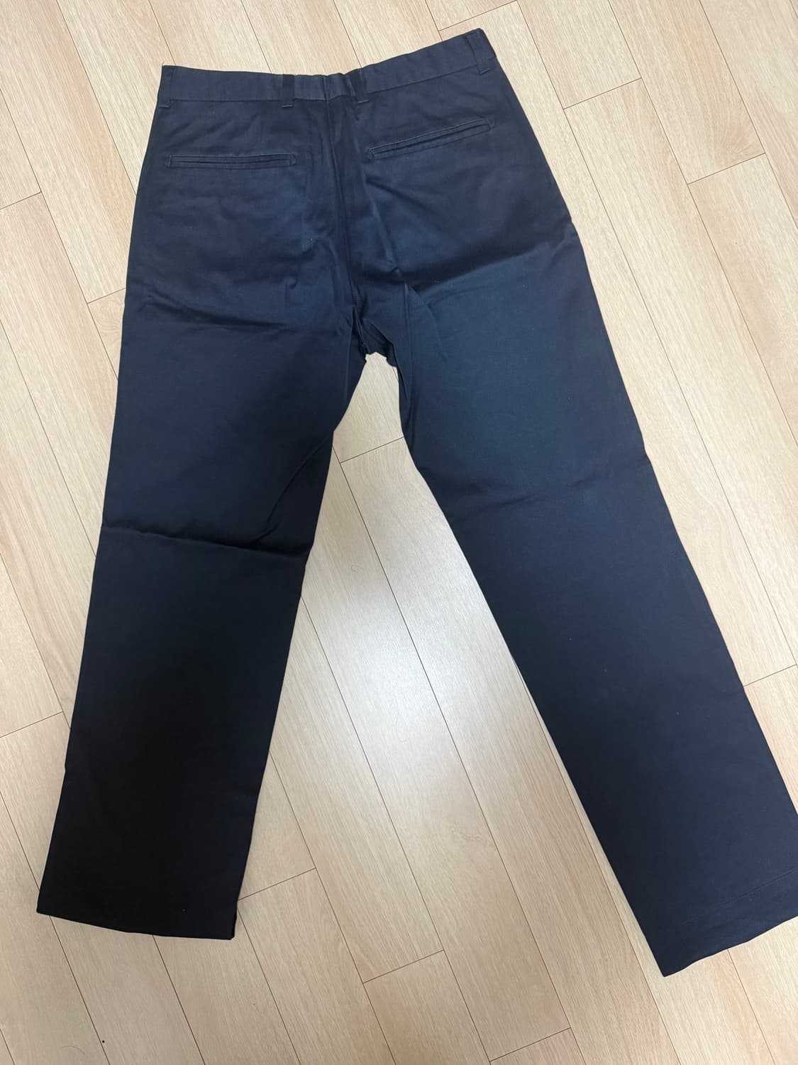 [46] 드리스반노튼 코튼 팬츠 네이비 상품이미지2