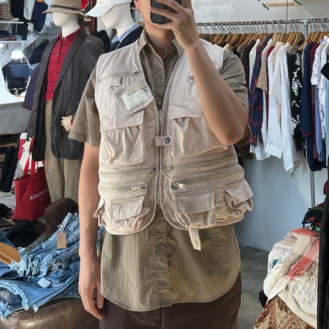 (착용컷) LAKER 피싱 베스트 (남성용 100) 상품이미지3