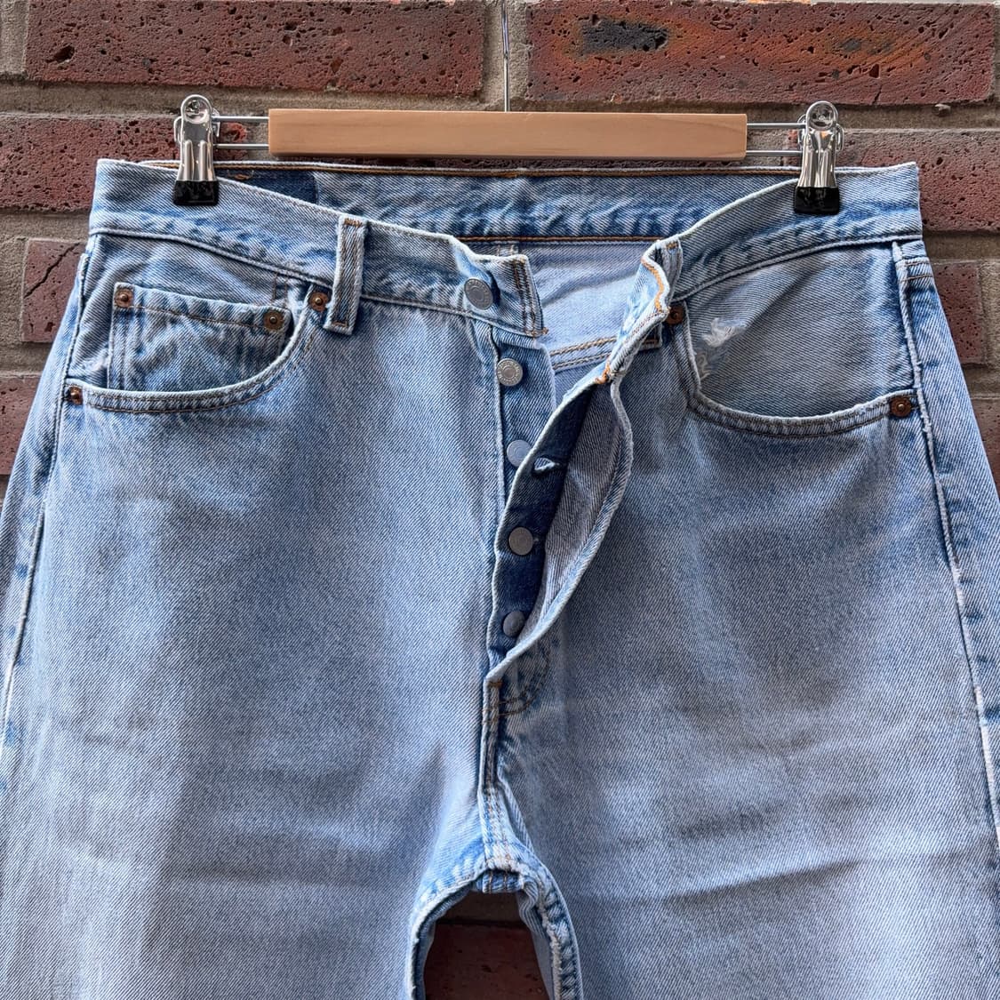 90s USA 리바이스 Levi’s 501 페이디드 데님 팬츠 상품이미지3