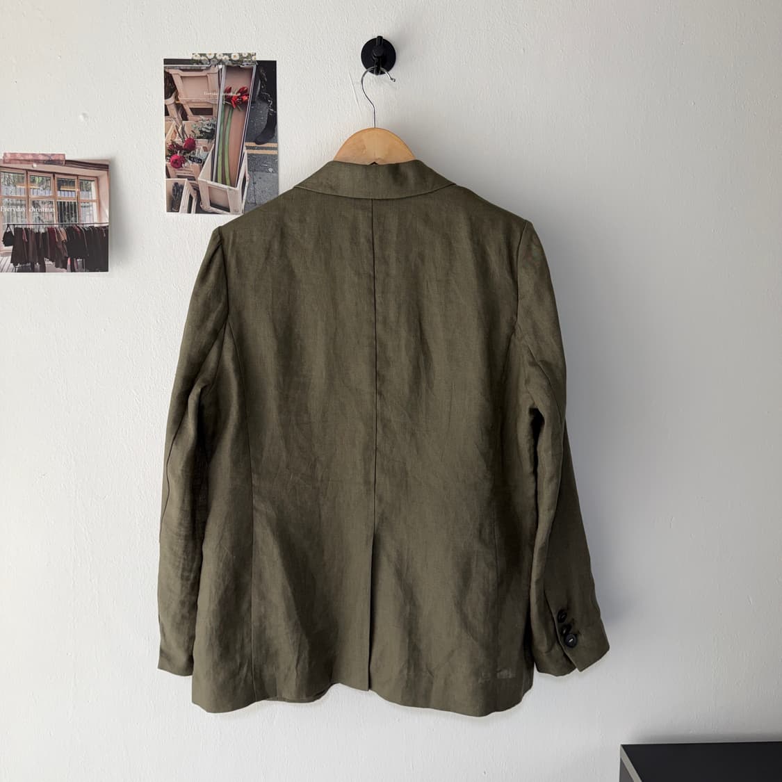 [88] 아쿠아스큐텀 린넨 블레이저 자켓 상품이미지2