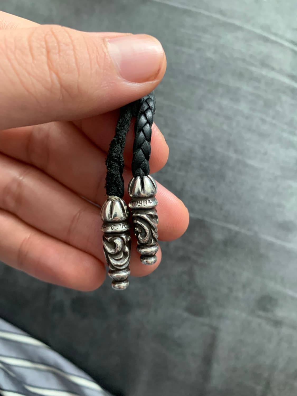 GD착용 크롬하츠 필리그리 XL 펜던트 볼로팁 목걸이 상품이미지4