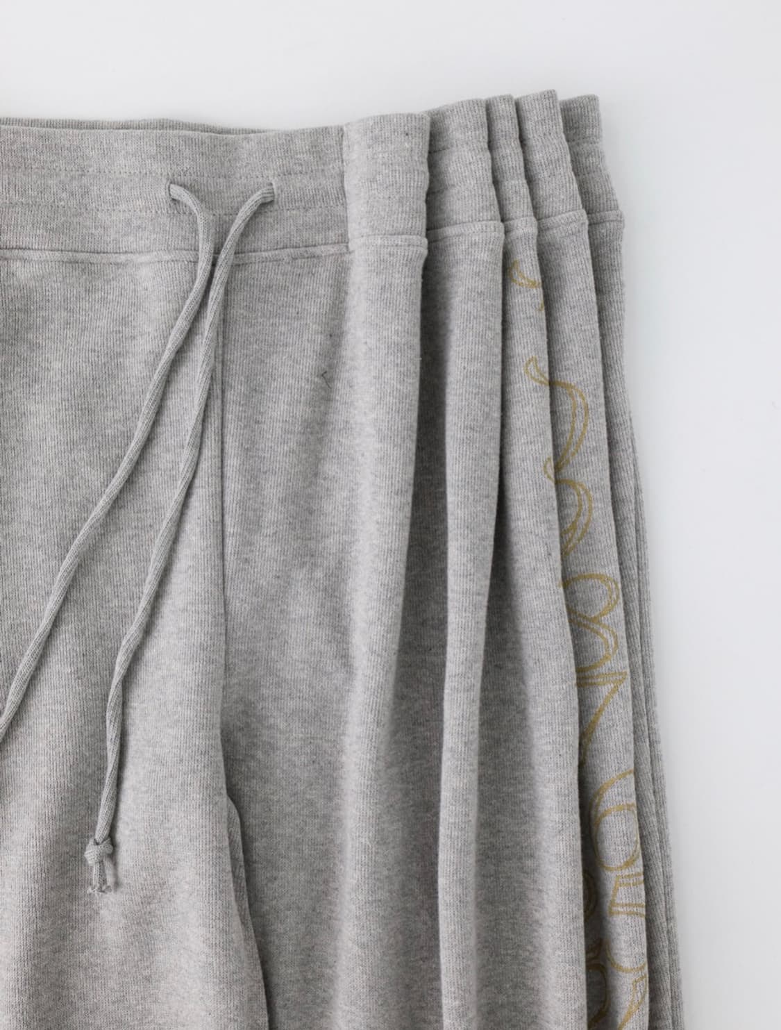울리카상투스CURTAIN JERSEY PANTS (GREY) M 상품이미지4