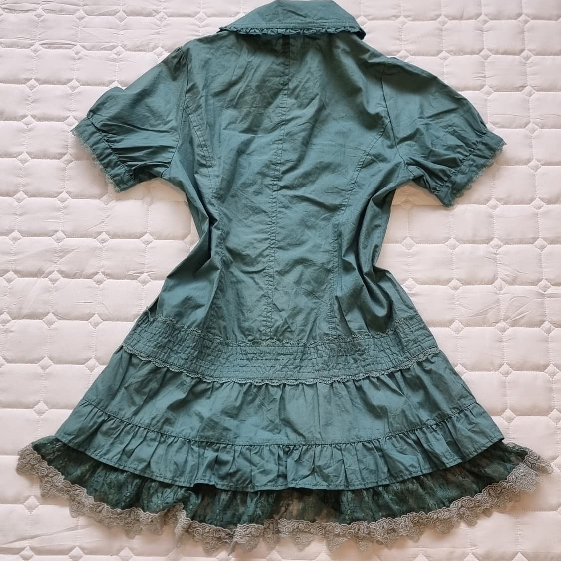 axes femme(악세즈 팜므) 빈티지 레이스 플레어 원피느 상품이미지5