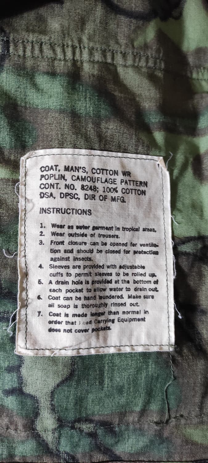 포플린 erdl 정글퍼티그 자켓 105, 립스탑 아님 상품이미지5