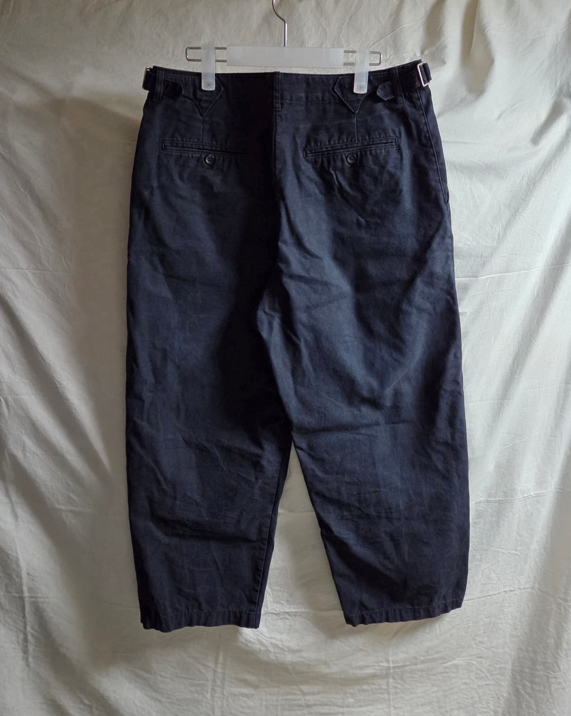 셔터 브리스번 모스 캔버스 코튼 워커 팬츠 블랙 L 상품이미지2