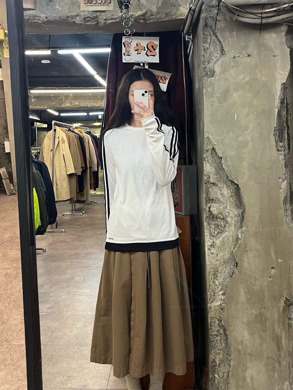 아디다스 기능성 긴팔티 화이트 95 #csz3585 상품이미지2