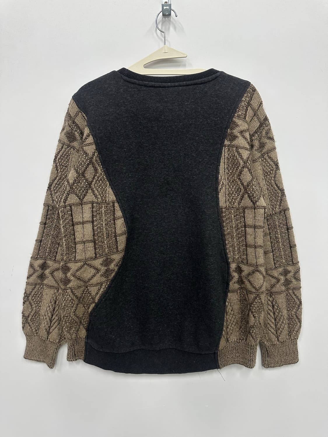 아디다스 니트 차콜 커스텀 맨투맨 상품이미지6