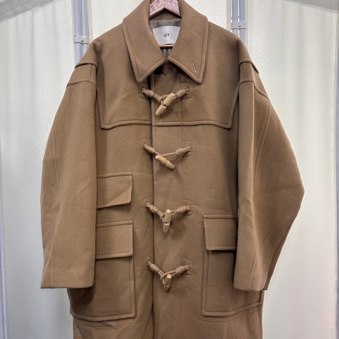 21fw 이에이 iey 더플 코트  상품이미지1