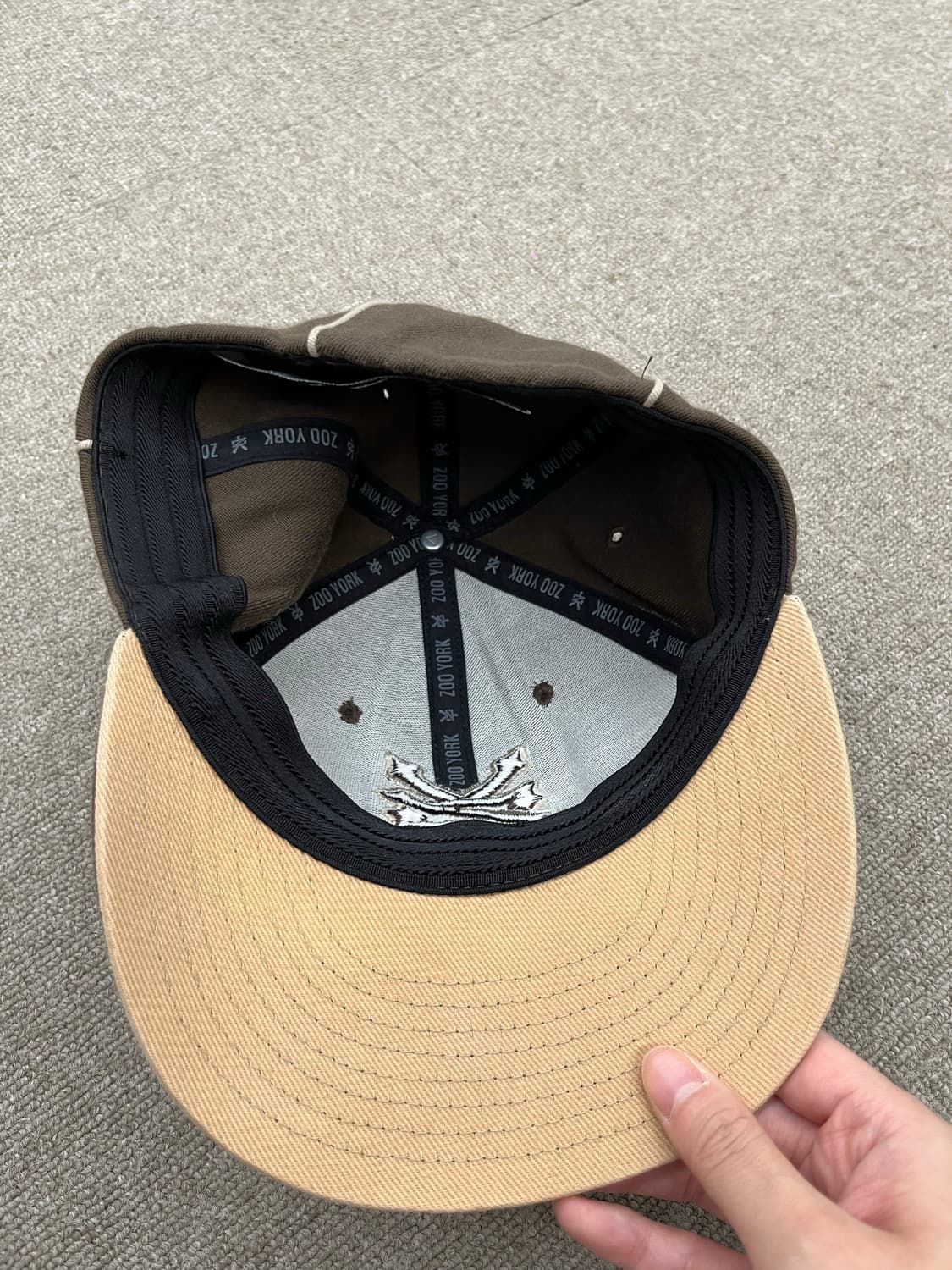 Zooyork borwn cap 상품이미지6