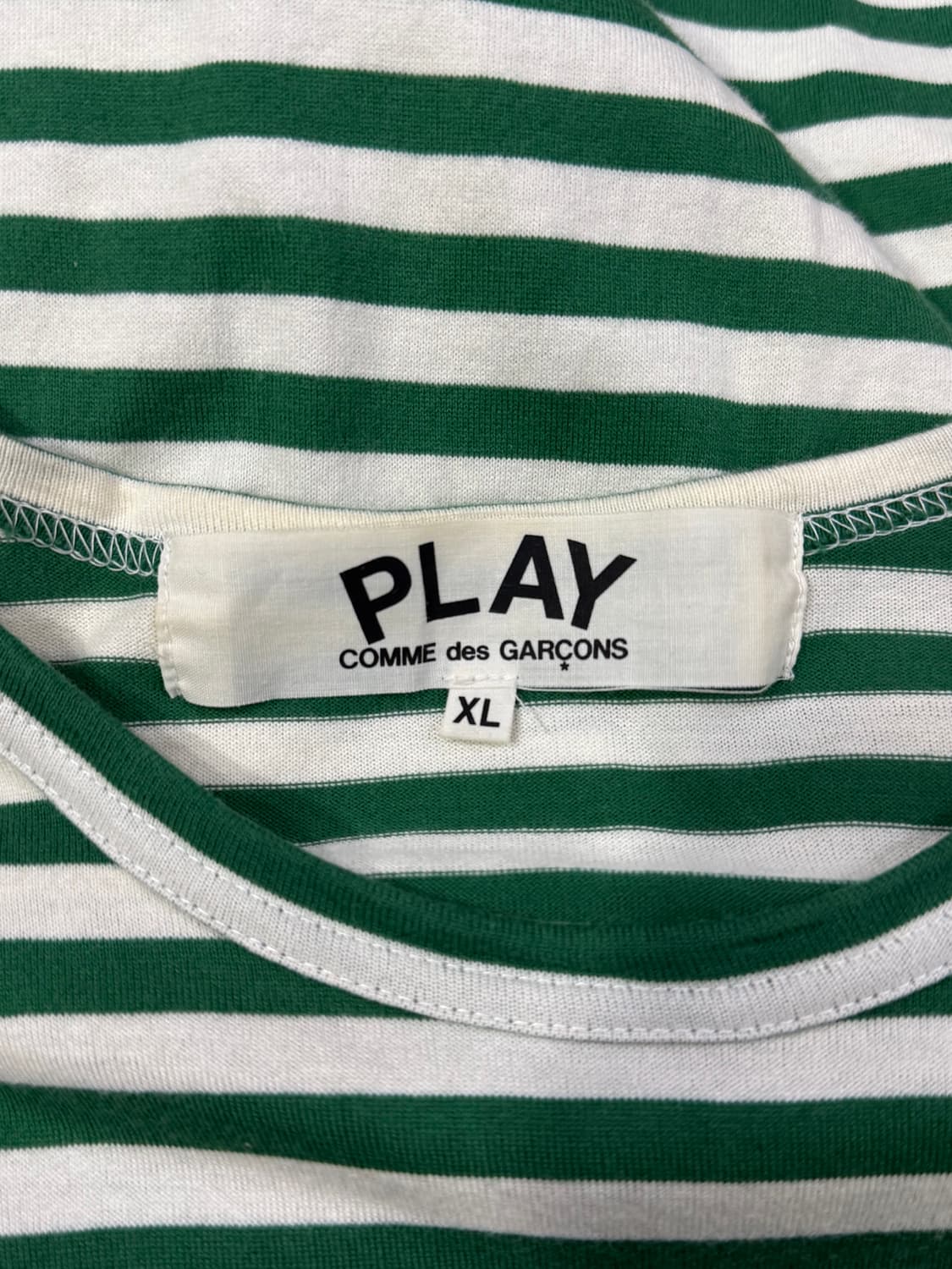 꼼데가르송 플레이 스트라이프 롱슬리브 상품이미지9