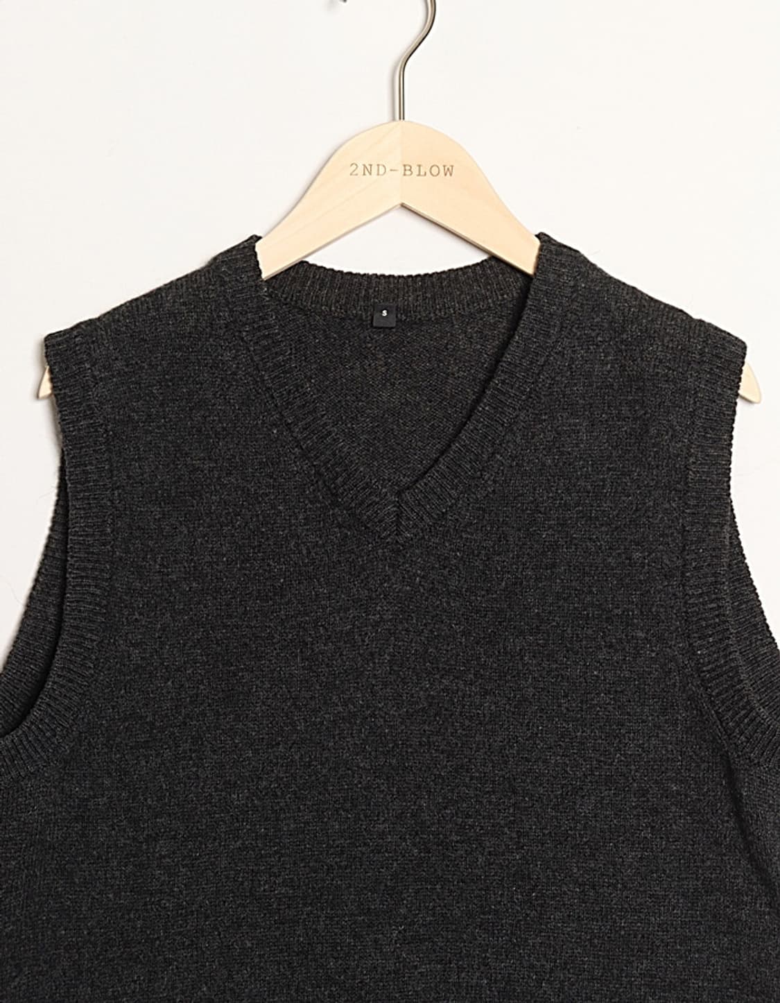 無印良品 Knit Vest 상품이미지2