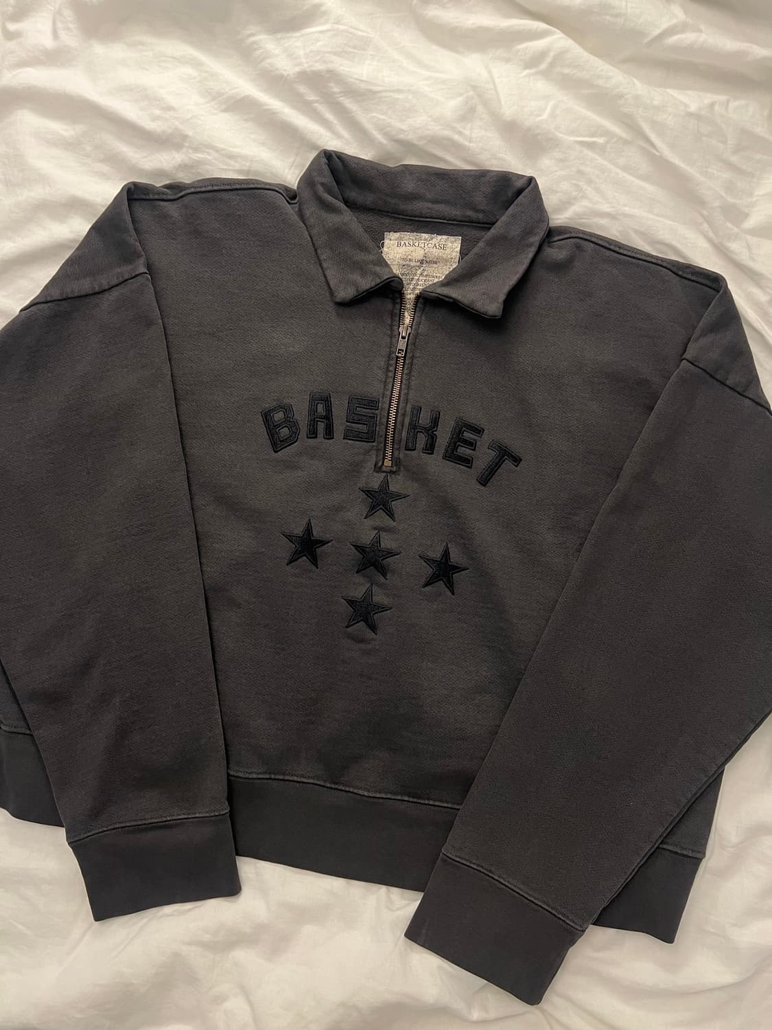 SPELLOUT 쿼터 반집업 M 상품이미지5