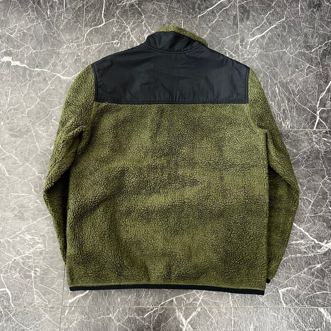 폴로랄프로렌 하이브리드 플리스 자켓 올리브 블랙 상품이미지3