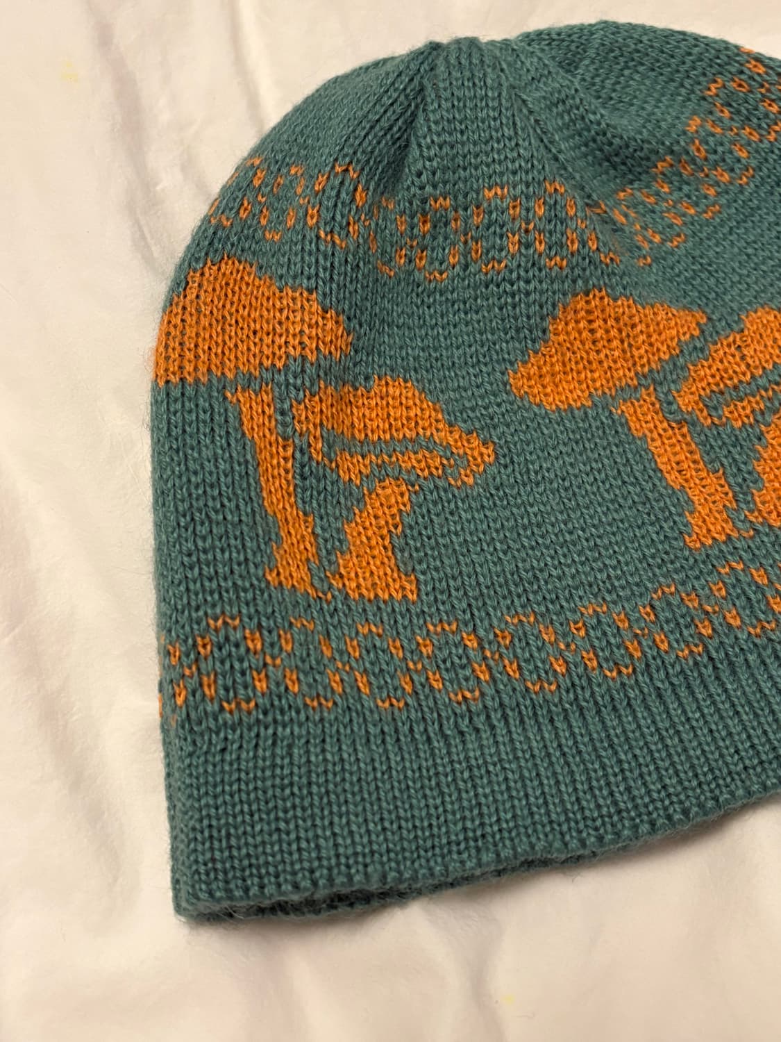 스투시 모헤어 머쉬룸 비니 그린 상품이미지4