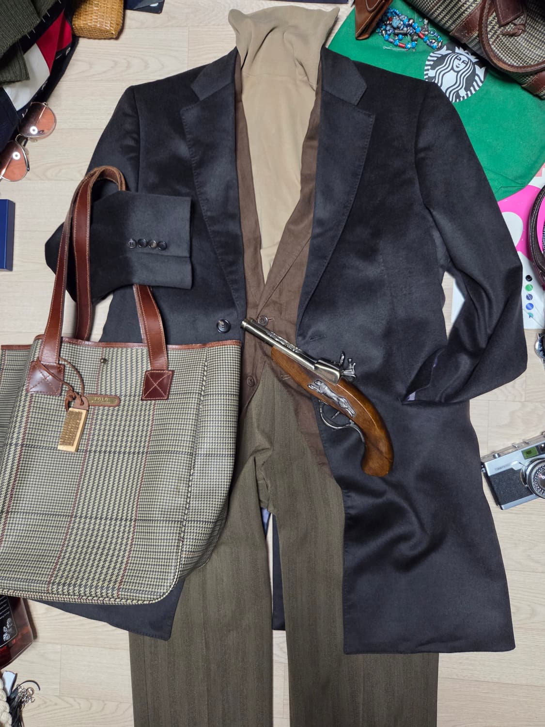 DURBAN 캐시미어 100 코트 체스터필드 싱글 상품이미지2