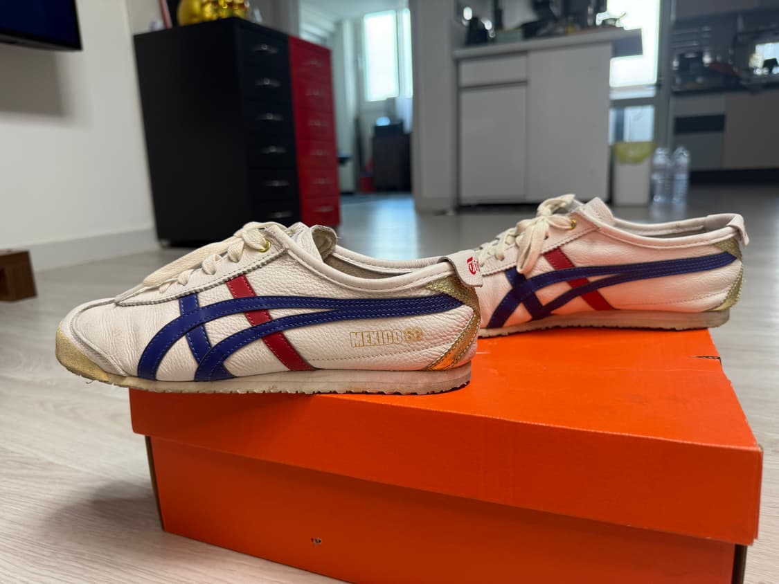 [245] 오니츠카타이거(W) D507L 멕시코 66 화이트 다크블루 상품이미지2