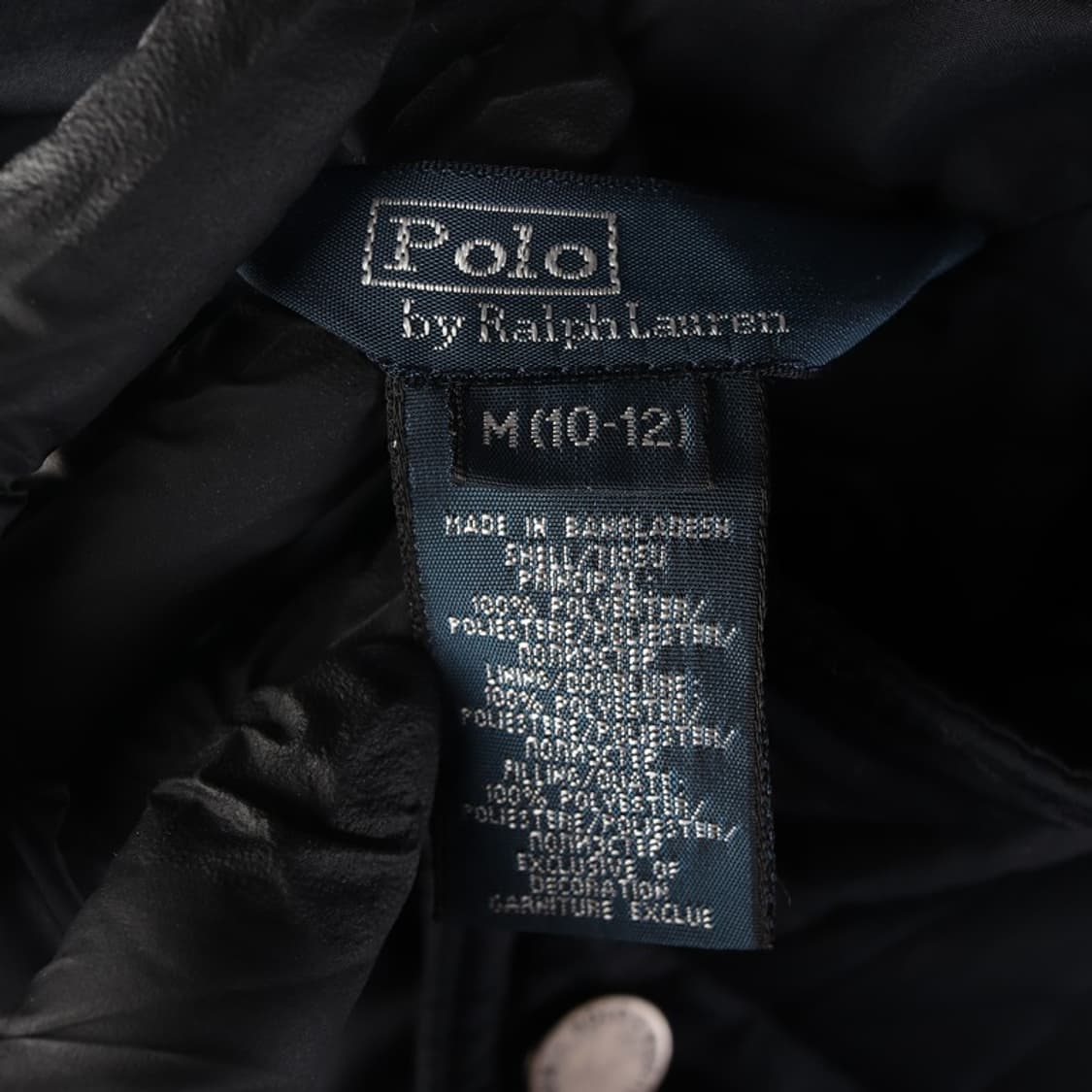 폴로 랄프 로렌 퀼팅 패딩 M(10-12) 상품이미지5