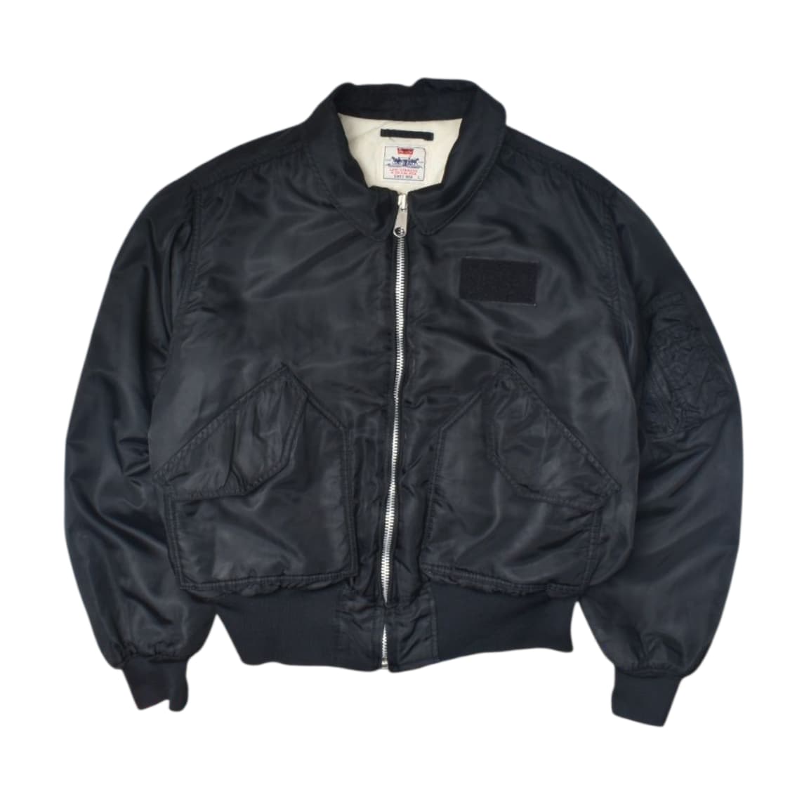  90S 리바이스 CW-45P 항공점퍼 플라이트 자켓 L N0727 상품이미지2