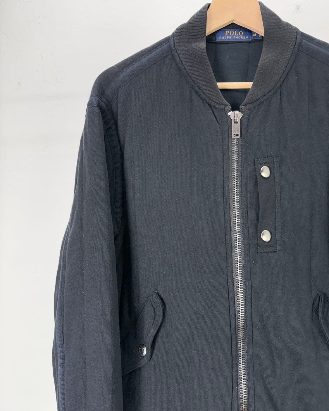 폴로 랄프로렌 블랙 타입 1 플레이트 봄버 자켓 상품이미지2