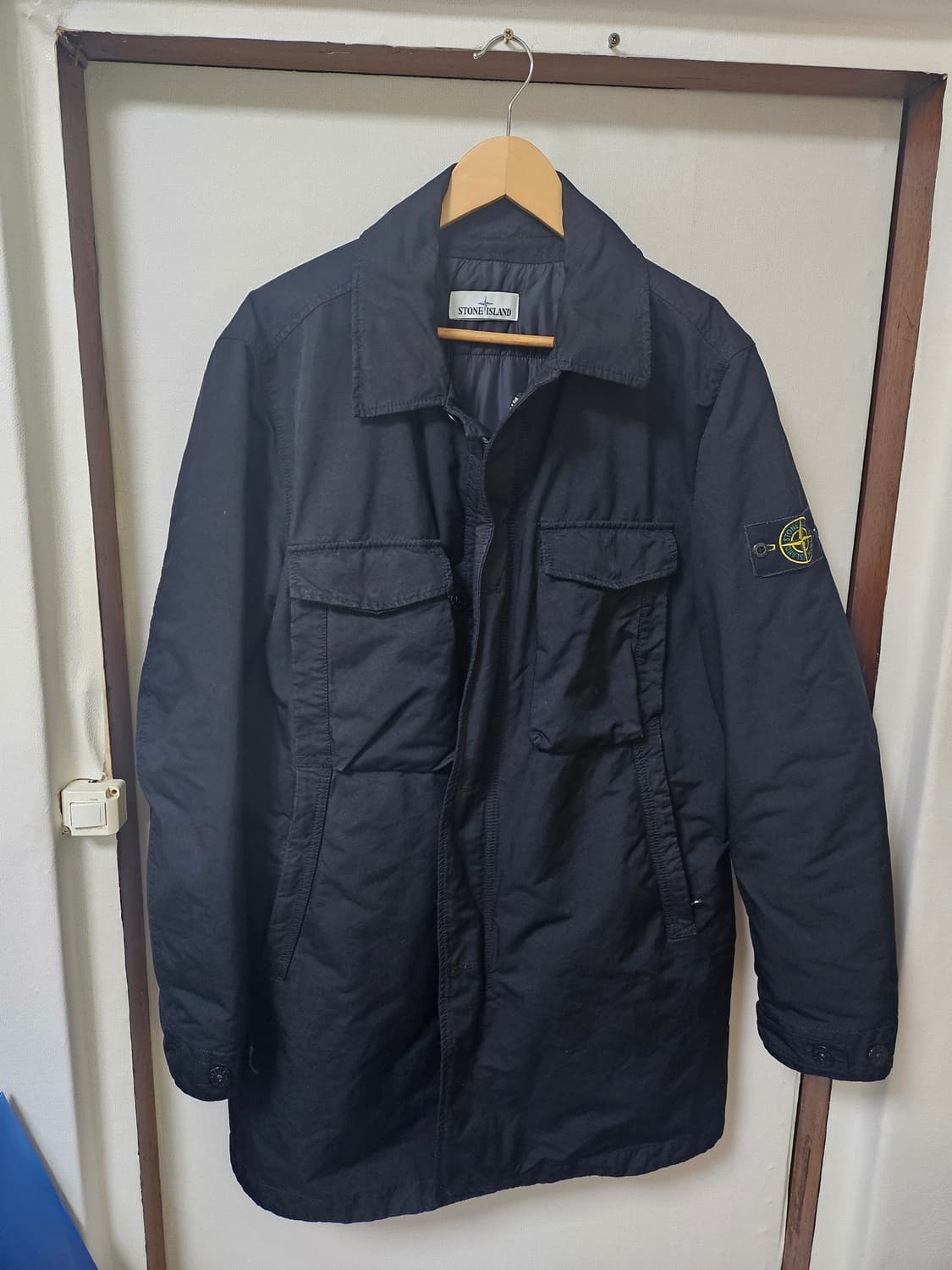 스톤아일랜드  다비드 tc 프리마로프트 패딩자켓  블랙 xl 상품이미지1