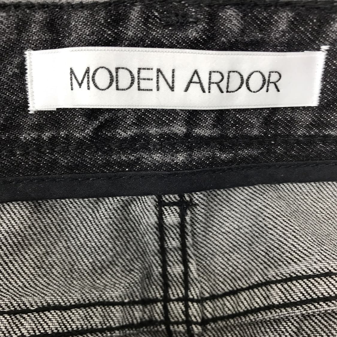 모덴아르더 뉴트로 투턱 데님 청바지 팬츠 남성32 상품이미지7