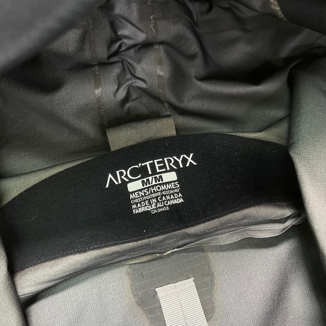 100 아크테릭스 SV알파 고어텍스 바람막이 자켓 상품이미지4