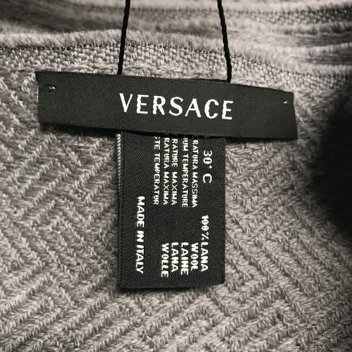 베르사체 메두사 머플러 그레이 상품이미지5