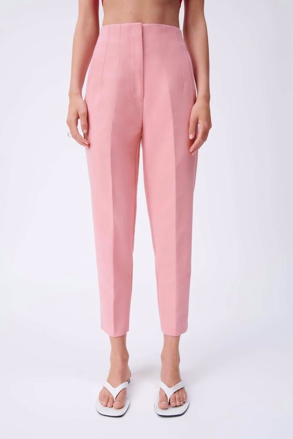 ZARA 자라 핑크 슬랙스 상품이미지1