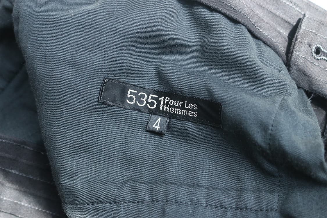 5351 Pour Les Hommes 핀스트라이프 부츠컷 팬츠 상품이미지8