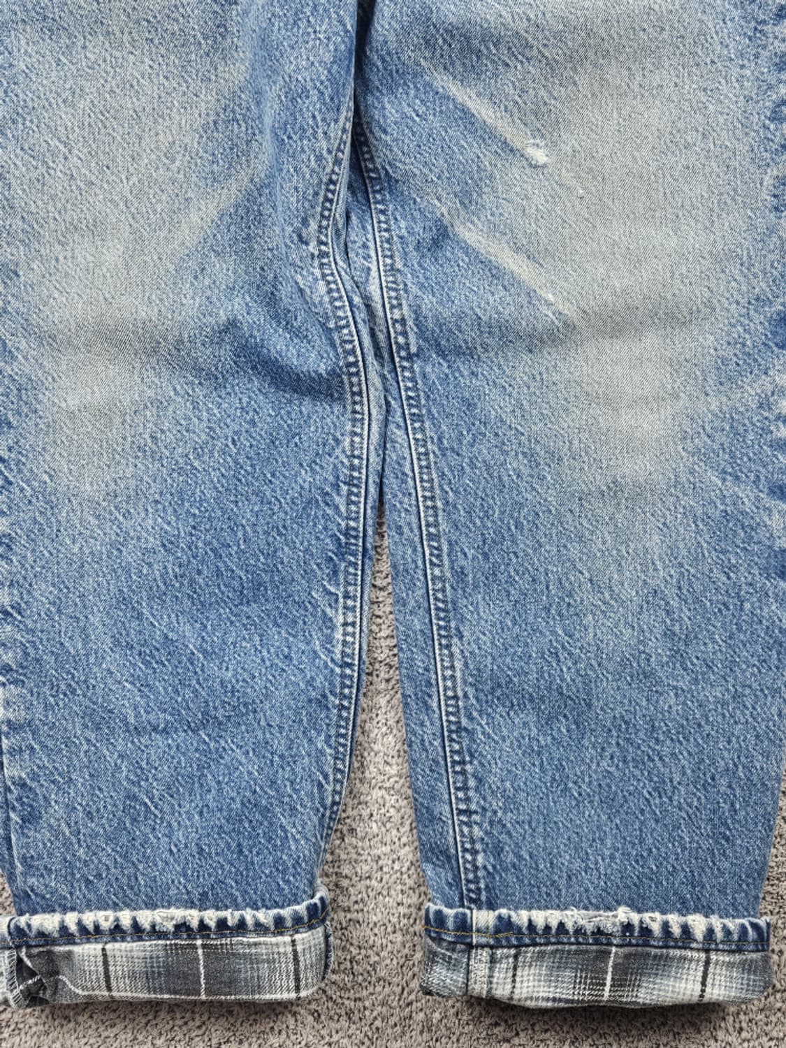 칼하트 헤비 플란넬 데님 워크 팬츠 ( 36 X 30 ) / 10374 상품이미지7