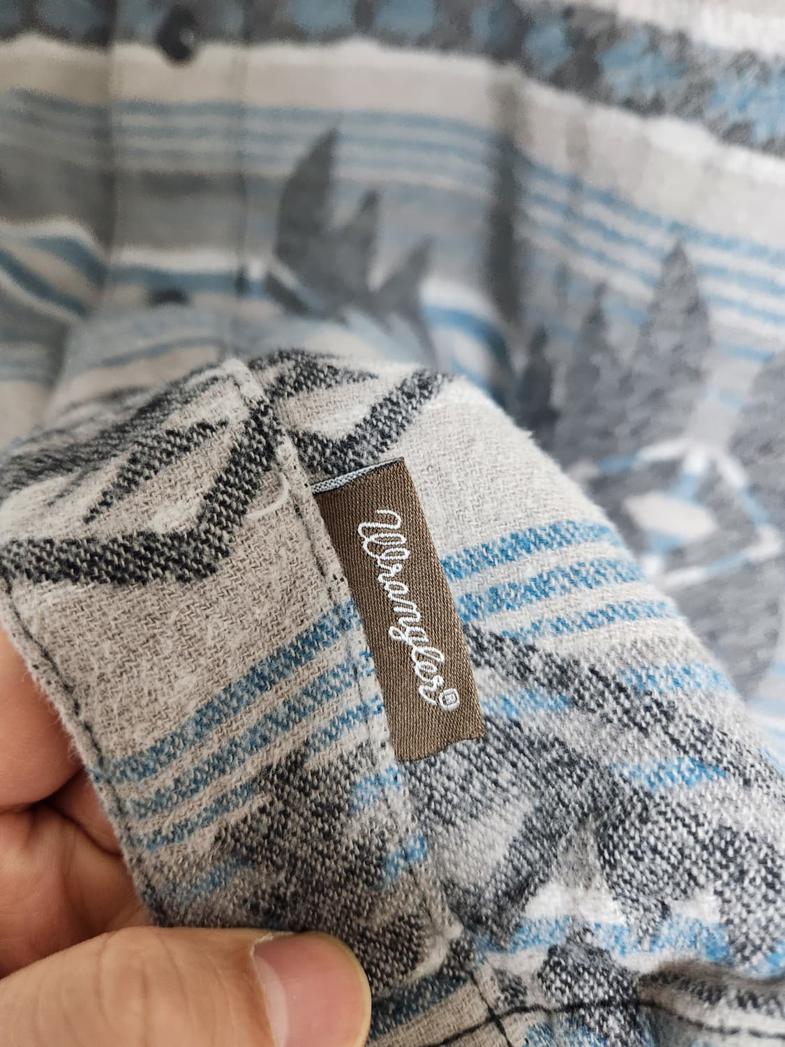 랭글러Wrangler 나바호 프리미엄 헤비 셔츠 L - S134 상품이미지5