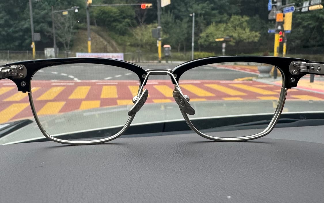디타 스테이츠맨6 St. 블랙실버 안경테 상품이미지3