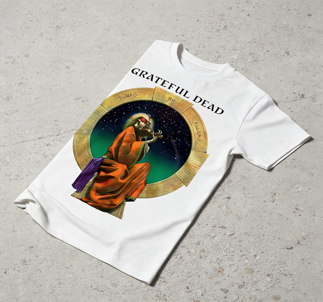 [새상품 L사이즈] Grateful Dead 커스텀 프린트 반팔 (레트로 상품이미지2