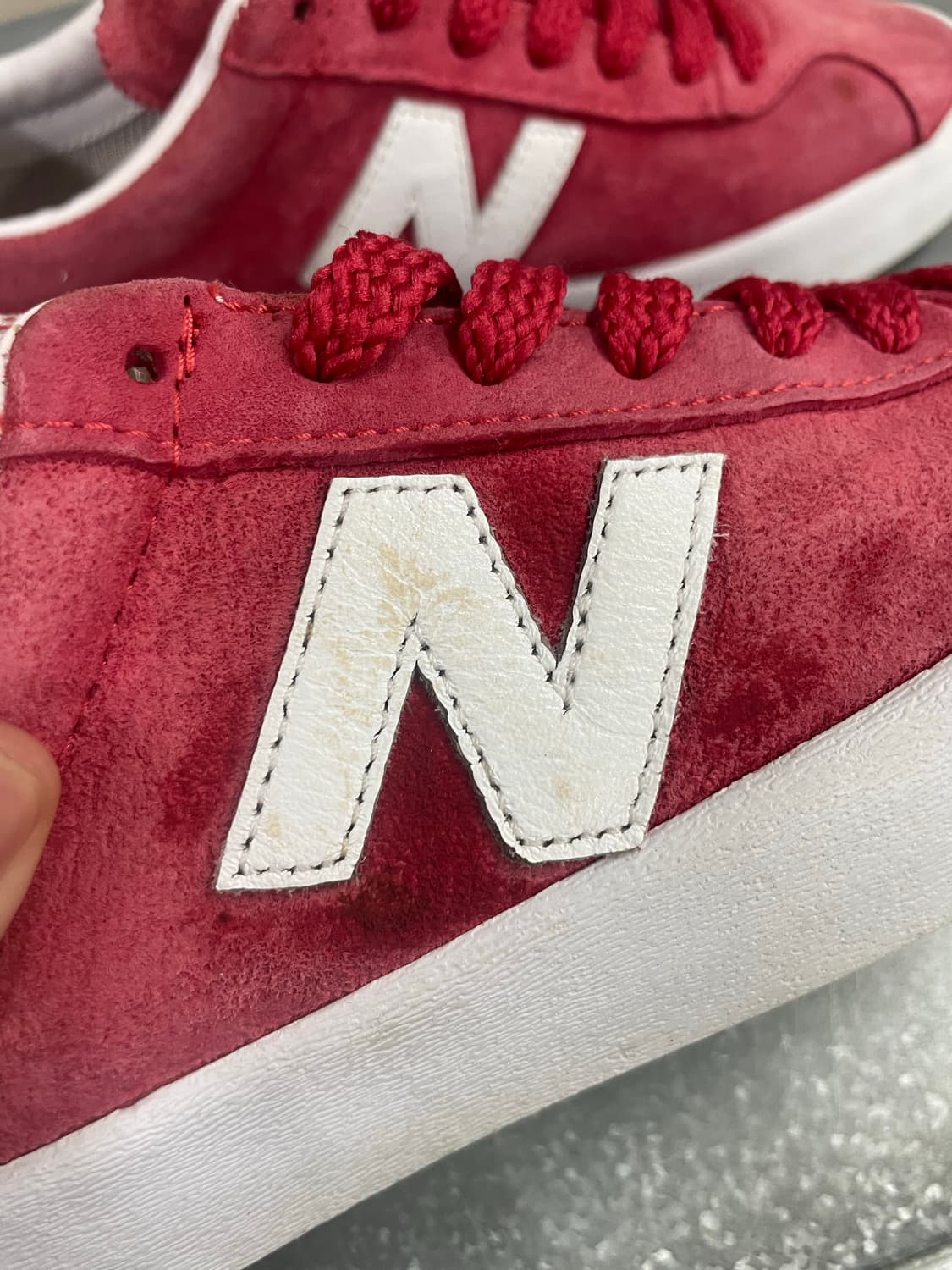 뉴발란스 템퍼스스 스웨이드 레드 250 상품이미지7