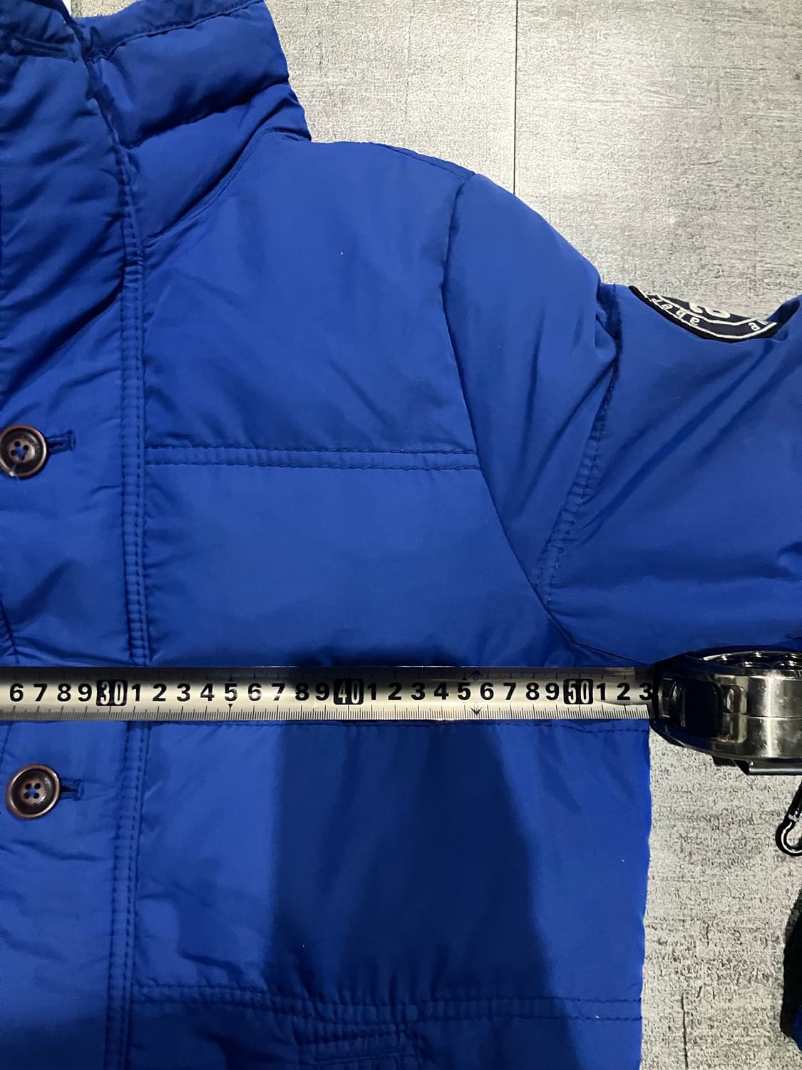 Abercrombie 아베크롬비 핀터깔y2k 올드스쿨대대장 패치 패딩 상품이미지2