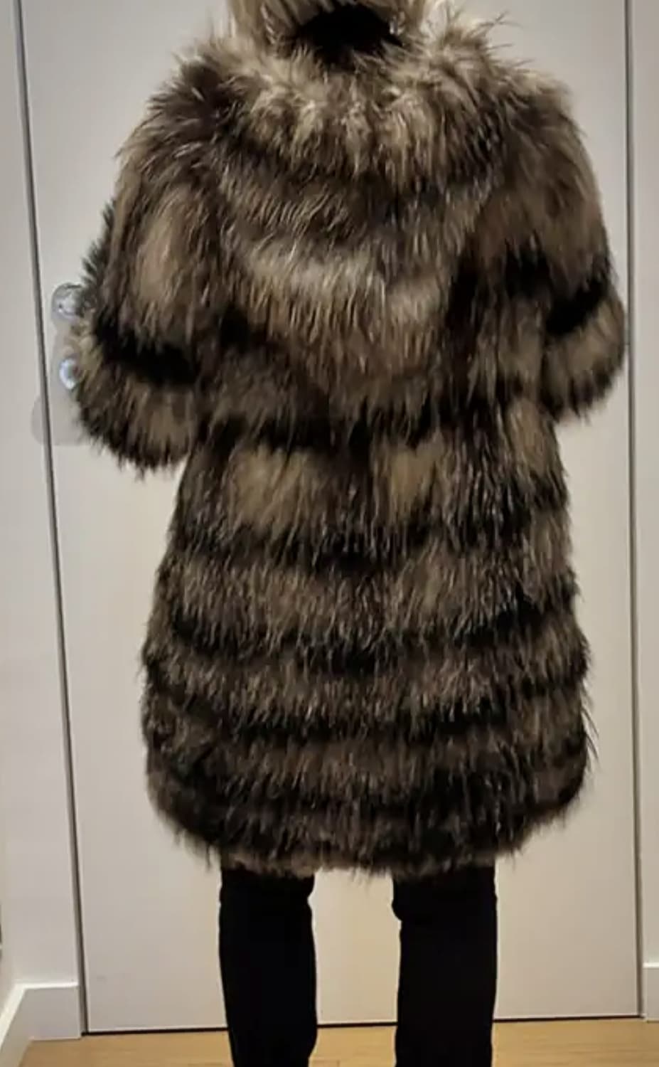 이자벨마랑Isabel Marant 폭스라쿤퍼 후드코트/0사이즈 상품이미지10