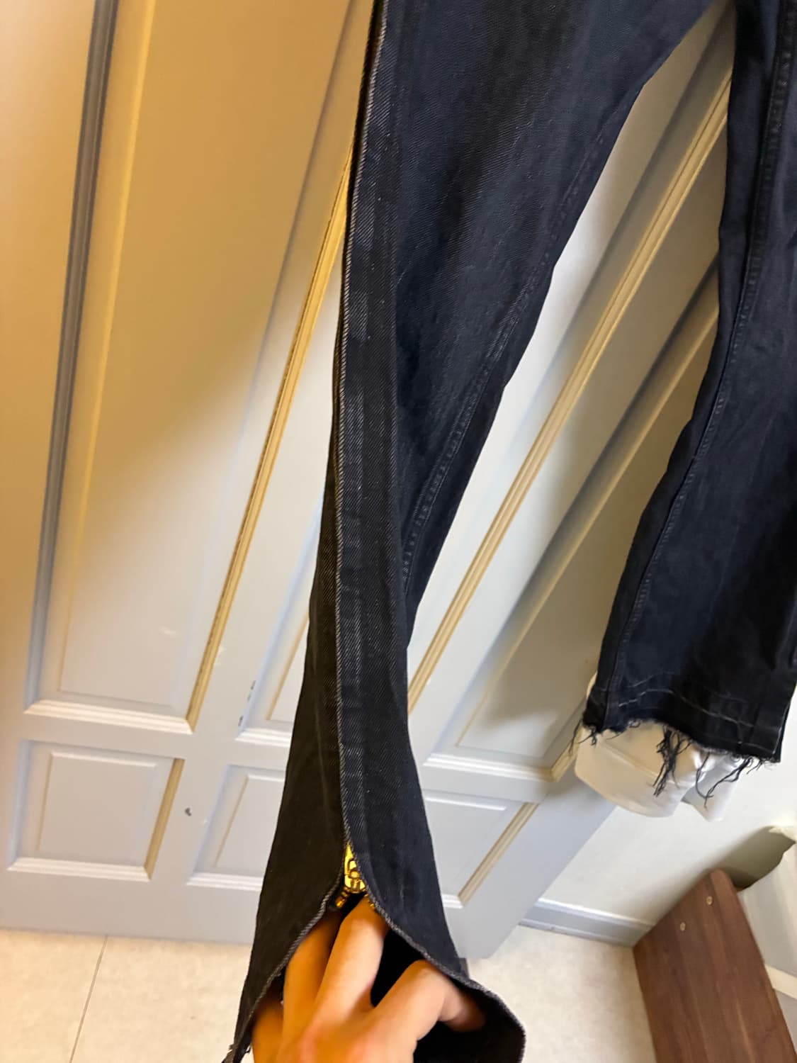 토가 사이드집업 데님 부츠컷(32) 상품이미지4